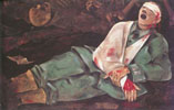 Verwundeter Soldat (Selbstbildnis), 1924