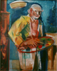 Maler mit Lampe, 1957