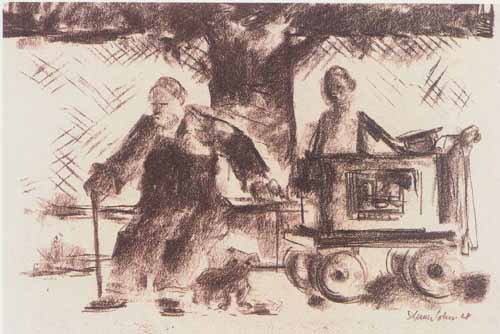 Bettler, 1928