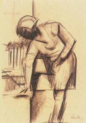 Mdchen im Bad, 1933